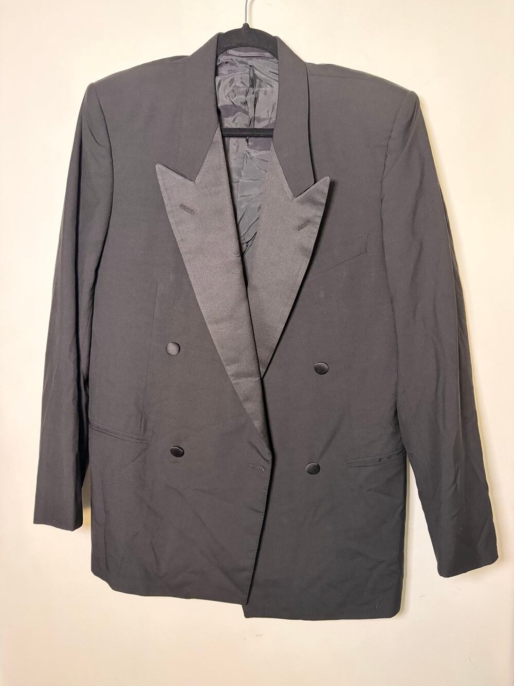 Gianfranco Ferre  Black Wool Blazer- Size 50 slim